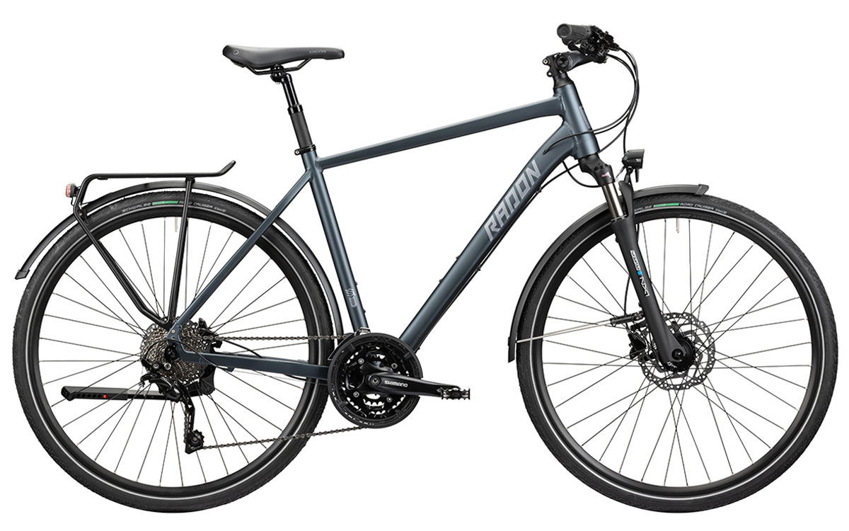 Trekking bike rental in Malaga – Radon Solution Comfort Hybrid Bike