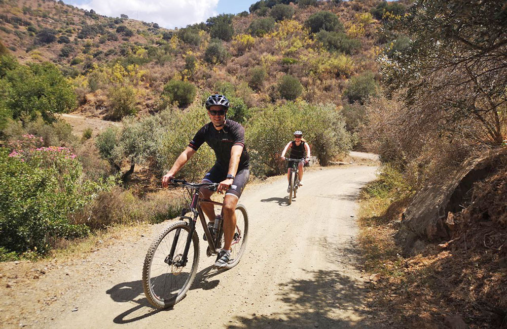 Guided MTB Tour Malaga in Montes de Malaga