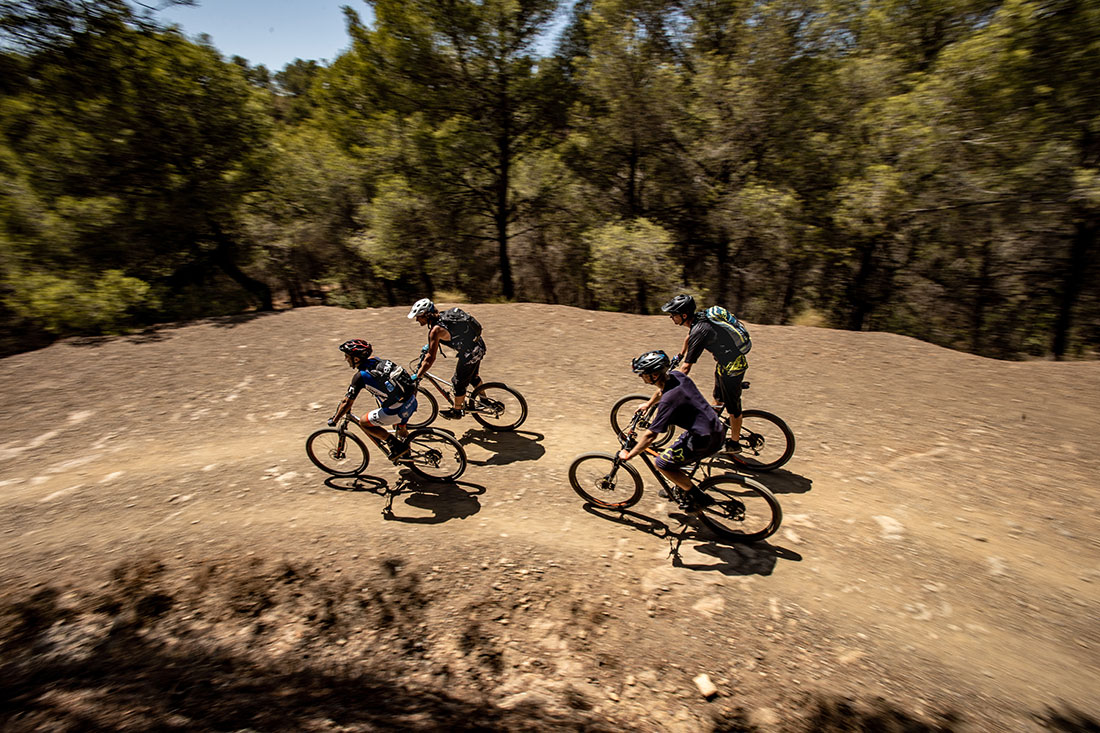 Guided Mountain Bike Tour Malaga off-road