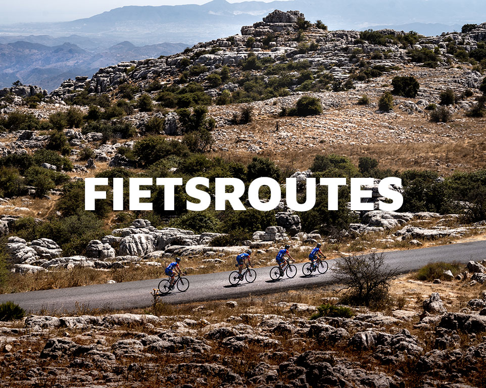 Fietsroutes in Andalusië en rond Málaga