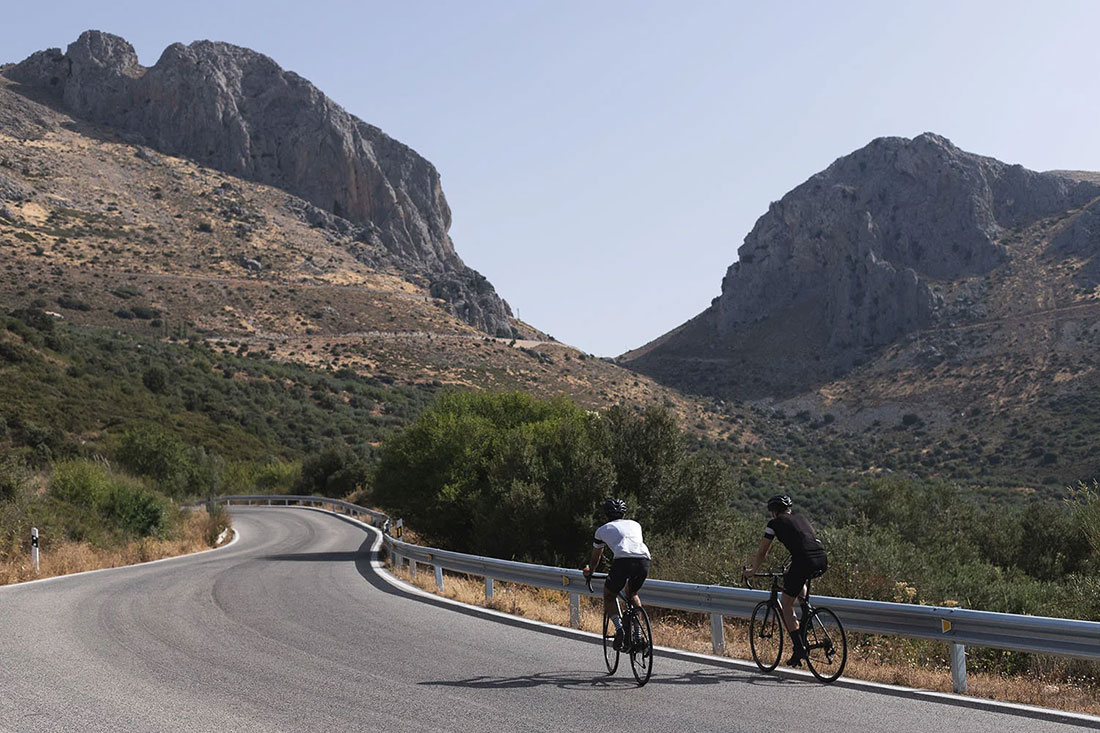 Cycling trough the Ventas de Zafarraya