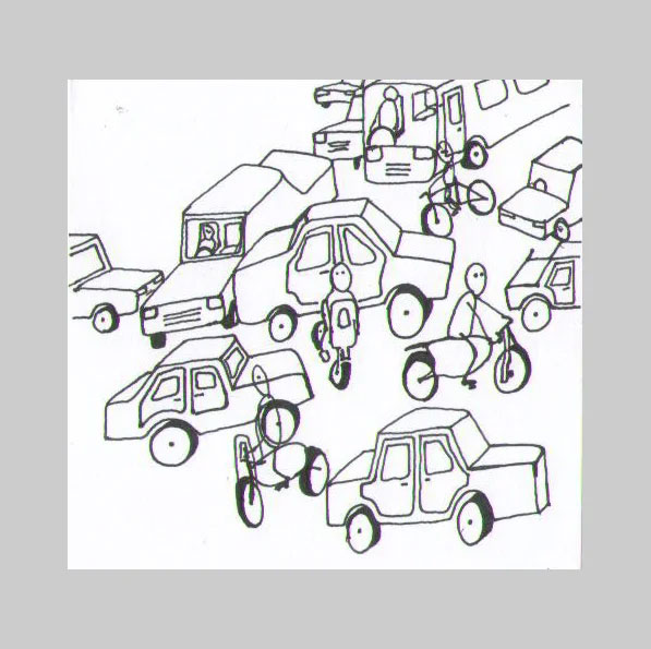 Cicling travel drawings – Teheran