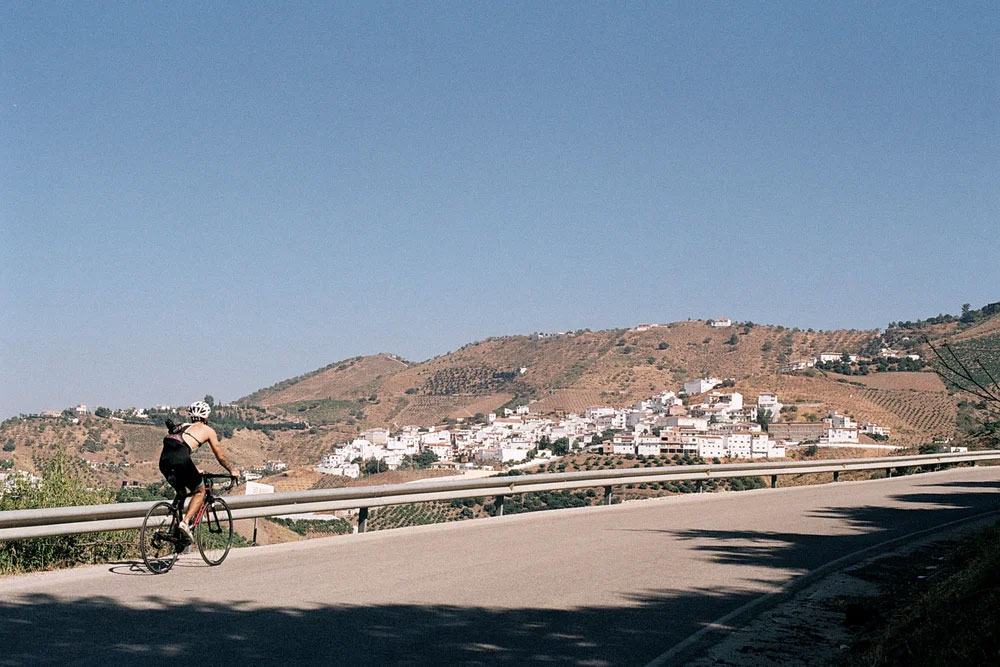 Bike route to the white villages Iznate & Benamocarra
