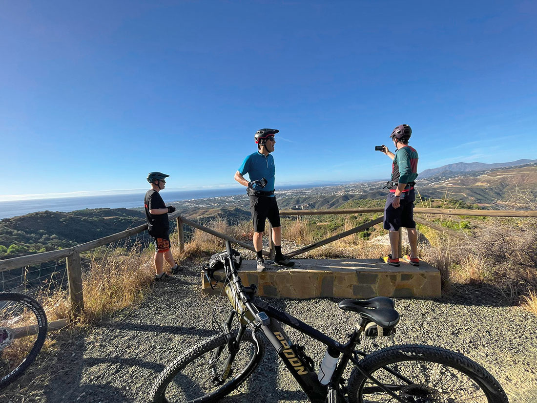 Selfguided routes for e-bikes in Malaga and Andalusia