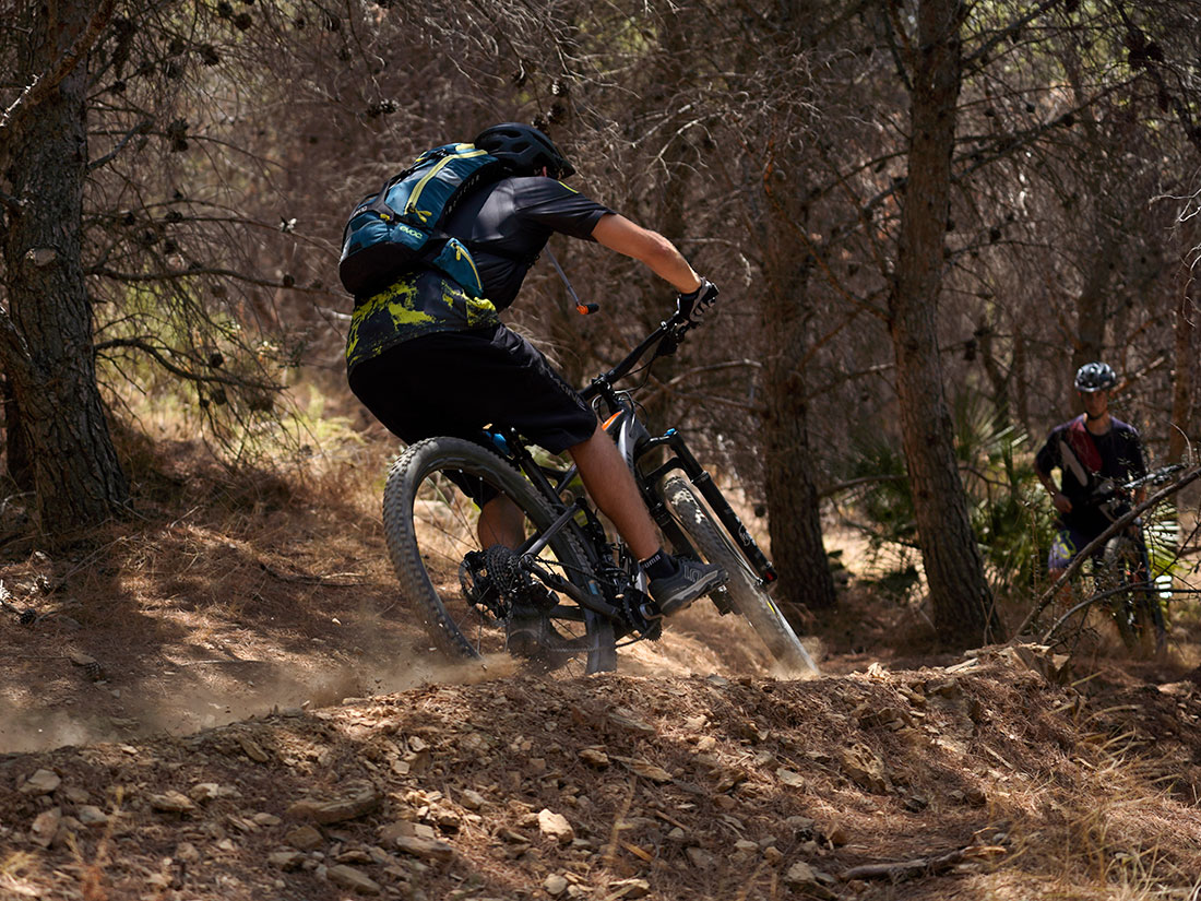 MTB travelling and trails around Malaga