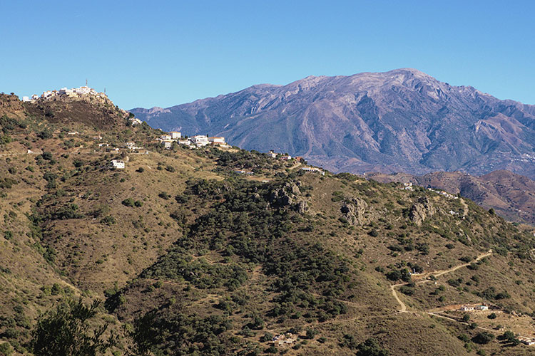 Comares – cycle route from Malaga