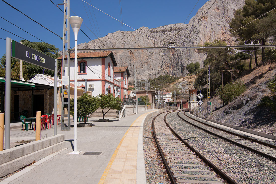 Train station El Chorro