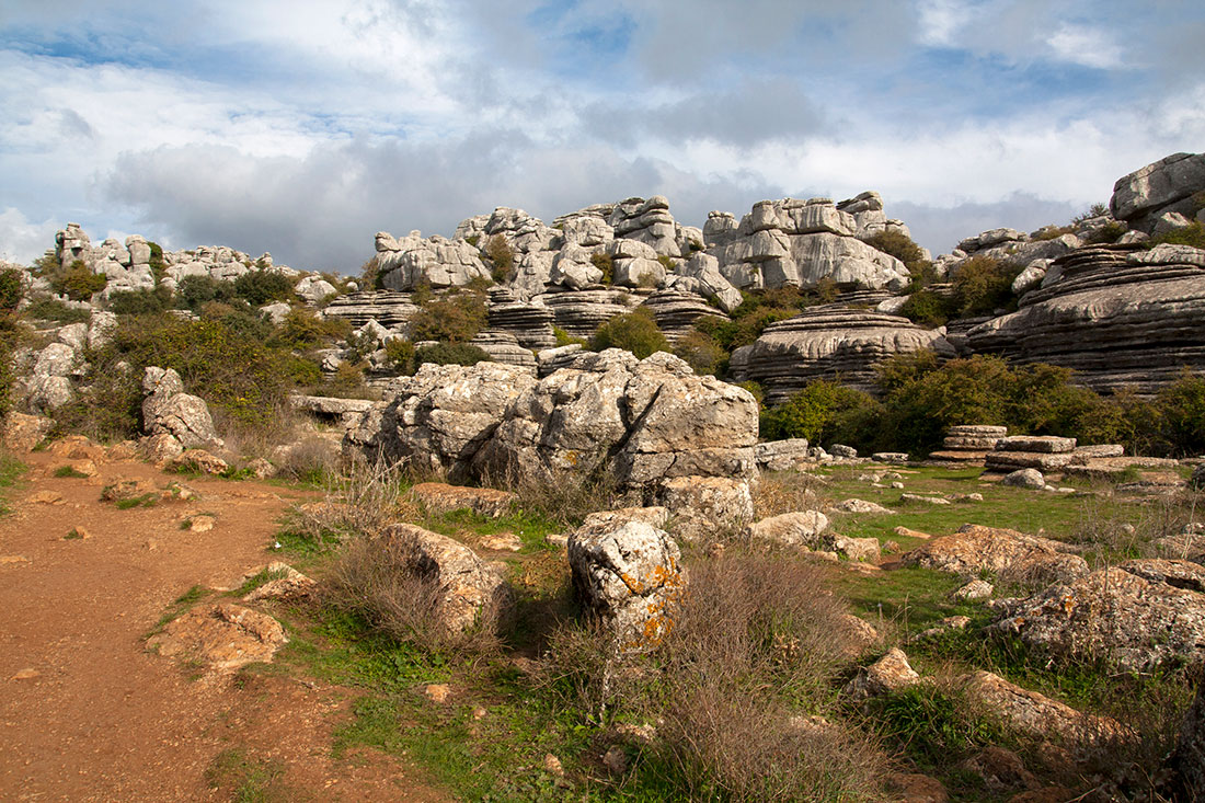 El Torcal – the inner part of the mountain formation