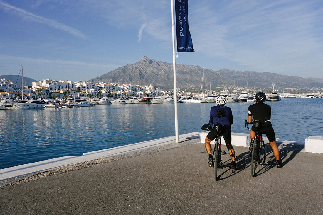 The cycle route extetion to Puerto Banus